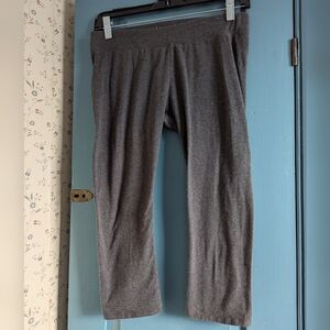 🩶 Pact M Leggings Pants Workout Athletic Super Soft Organic Cotton Cropped